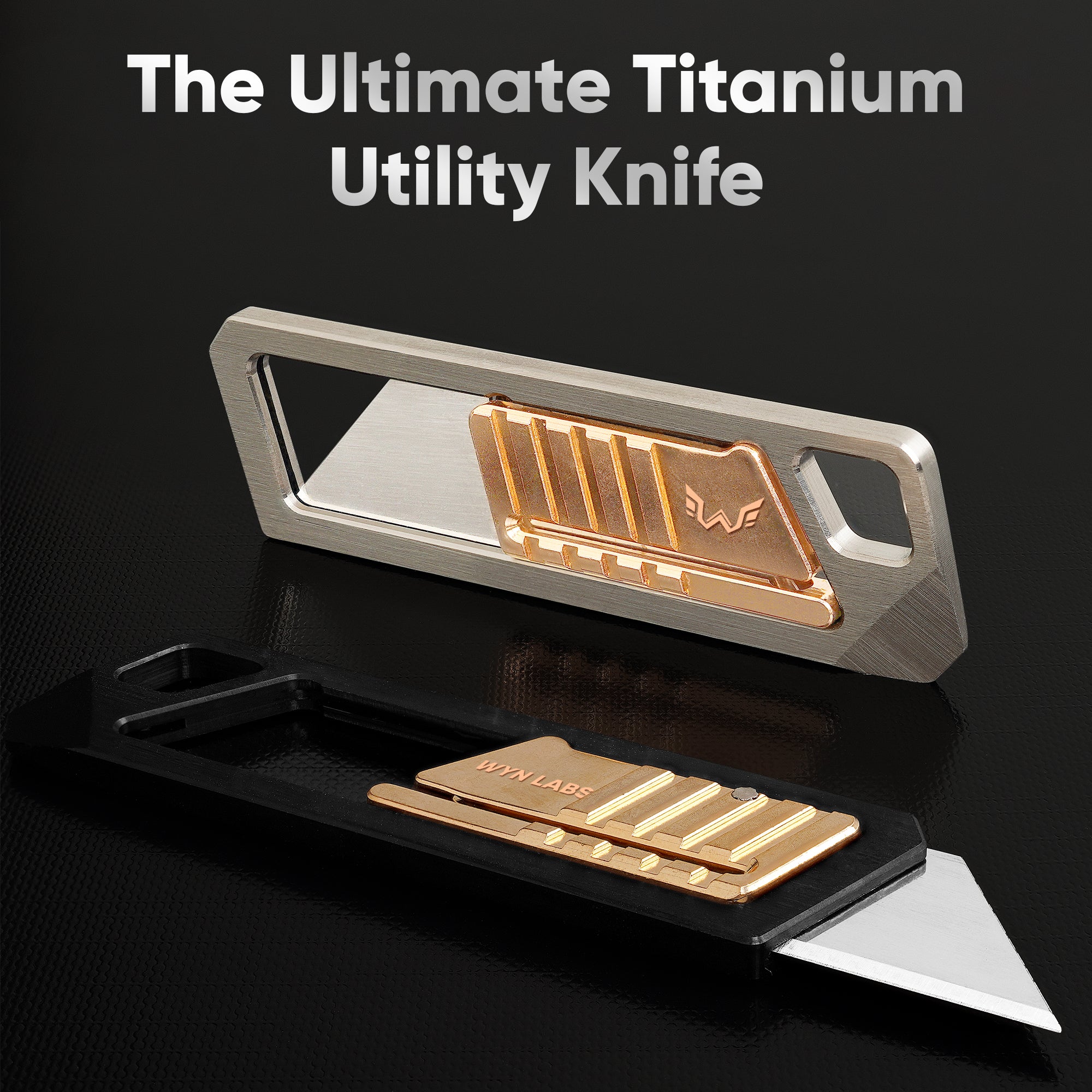 Titanium Open Frame Utility Knife