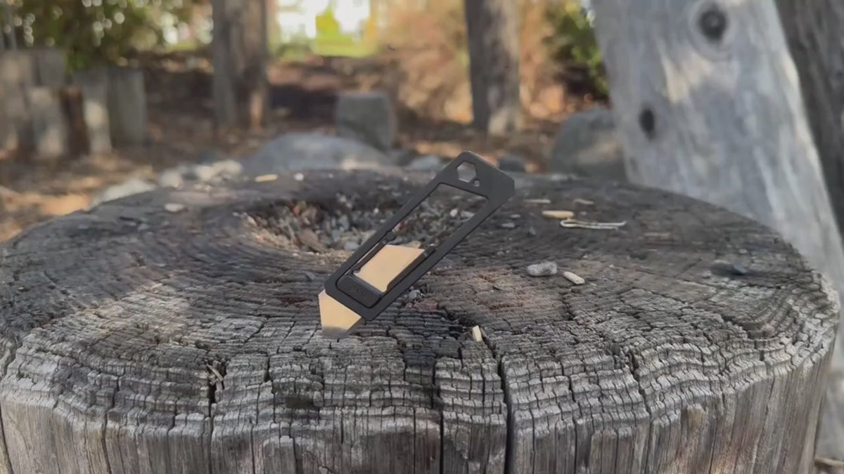 Stainless Steel Open Frame Utility Knife